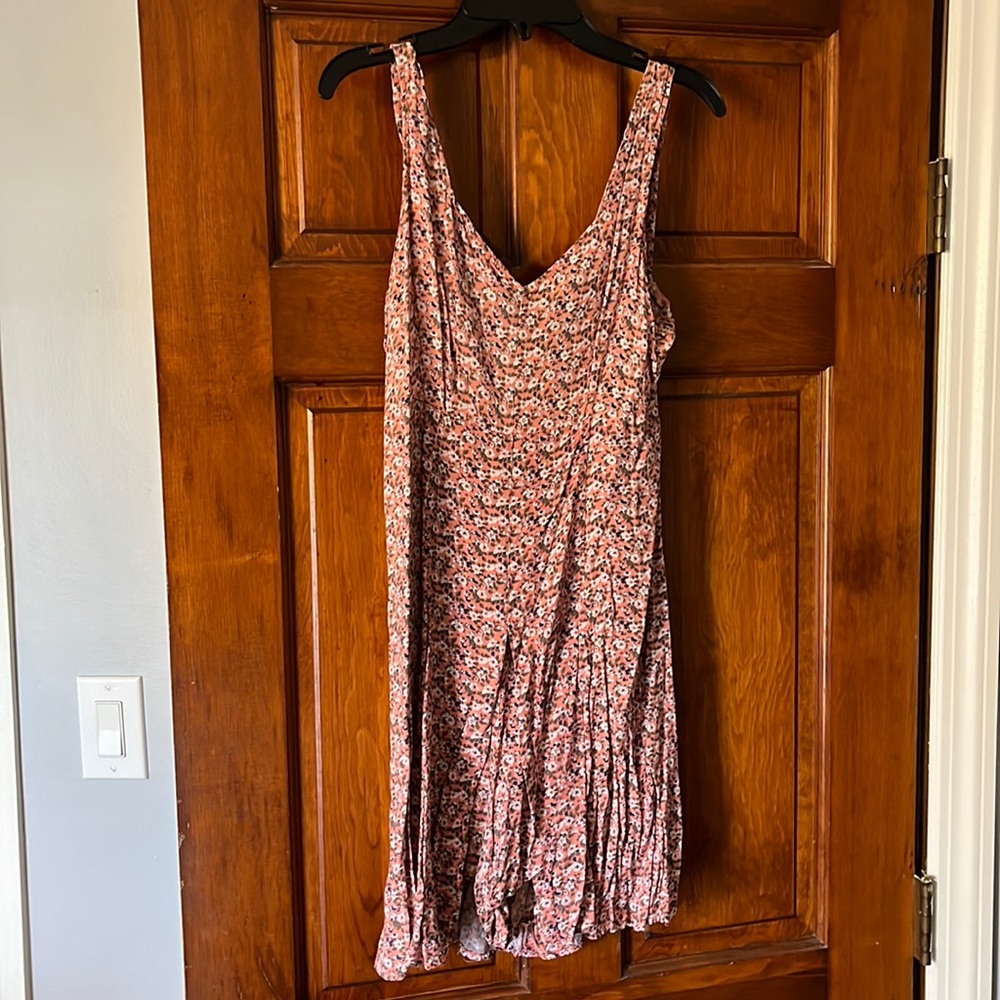 Pink romper dress, small, used